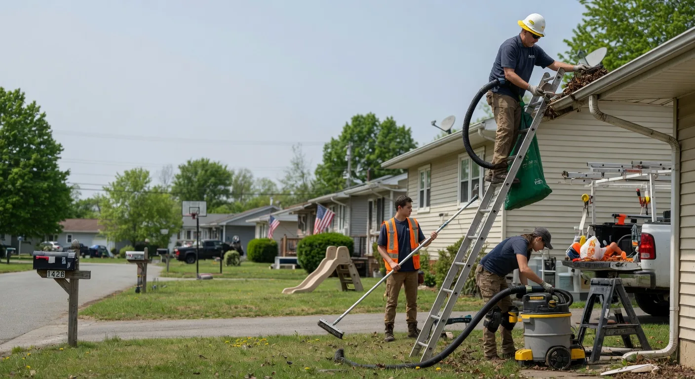 Gutter Installation in Harleigh, PA near me
